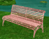 Pink Love Bench