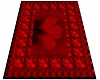 KCL Red Hearts Rug