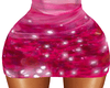 Pink Crystal Skirt- L