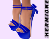 Estella blue heels