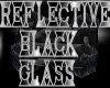 Reflective Black Glass