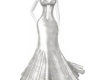 Silver Party Gown