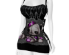 gothic purple teddy
