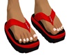 STEM Flip Flops RedBlk