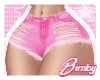 EMBX Ripped Shorts Pink