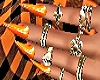 Jada's Orange Nails +
