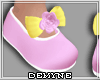 Kid Bow Rose Shoes