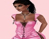 Laced Corset-Pink