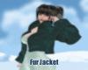 🍒  Fur Jacket Green