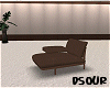 Brown Chaise Lounge