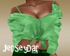 Sexy Blouse Soft Green