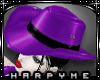 Hm*Cowgirl Purple Hat