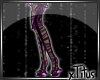 Purple heels&stockins