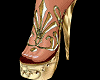 golden heels filigree F
