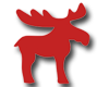 red reindeer