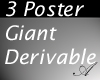 3 Huge Poster Derivable