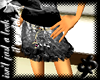 dp`s sangria black skirt