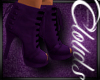 P.C Flame Boots Purple