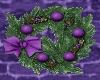 Lavendar Yule Wreath