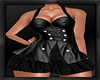 *Black Leather Dress*