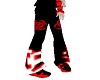 -x- red tox pants