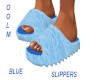 OOLM Blue Slippers