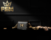 H Black Waist Bag