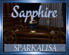 (SL) Sapphire Bar Cart