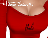 Babe Top Red