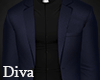 Navy Suit - Diva