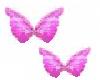 Pink Butterflies ~ Two