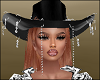 Cool Black Cowgirl Hat