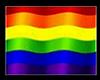 Rainbow flag sticker