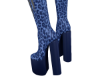 VF panther boots blue