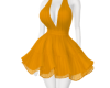 Orange Cocktail Dress