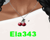 E+Cherry Necklace