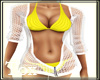 Yellow bikini netset