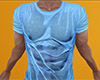 Light Blue Wet T-Shirt M