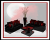 Crimson Garden Sofa