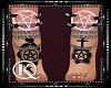 Pentagram Feet Pink