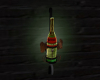 Glowing Wine Wall Bottle