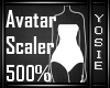 Y| 500% Avatar Scaler