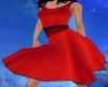 (BTVS)Red Swirly Dress