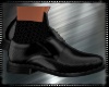 Black Dress Shoes + Sock