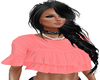 Peach Crop Top