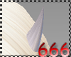 (666) naughty white horn