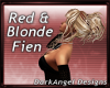 blonde red fien