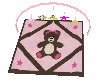 Pink TeddyBear Playmat