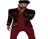 Red dress pants