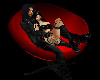 ¬Black&Red Lovers Chair¬